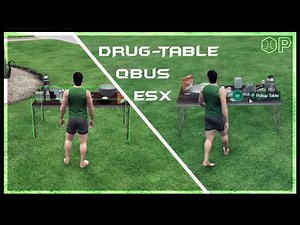 [QBUS/ESX] Custom Made DRUG TABLE Script FIVEM