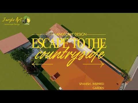 Spanish-inspired Garden Landscape Project