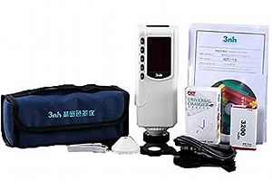 4mm Aperture Colorimeter Color Difference Test Meter Detector with CQCS3 Software Switchable Double Measurement End Face Function for Textile Printing and Dyeing Color Analyzer