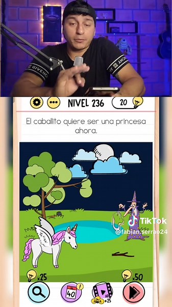 Brain Test Nivel 236: Ayuda al Caballito a Pedir su Deseo