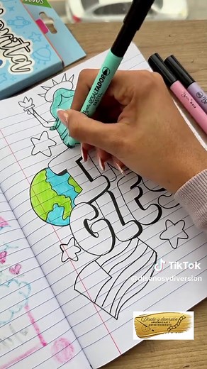 Portadas Creativas para Cuadernos de Sociales