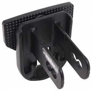Carr Hitch Mounted Step for 2" Trailer Hitches - Black Powder Coat Aluminum - Firefighter Carr Hitch