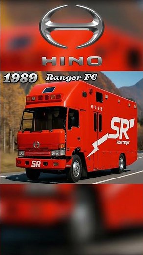 Hino Trucks Evolution (1981–2002) | Super Dolphin Era to Hybrid Rescue 🚚⚡ #Shorts