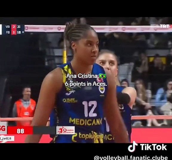 Ana Cristina: Legendary Volleyball Ace Service Highlights