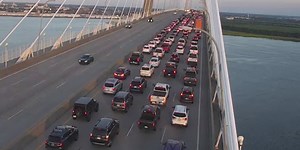 Ravenel Bridge reopens for drivers heading into downtown Charleston
