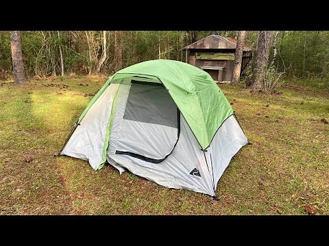 Ozark Trail 4-person Dome Tent Setup