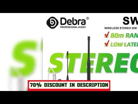 A must-have product! Debra SW-1 Professional Wireless Stereo In-Ear Monitoring System, 590-599 MHz