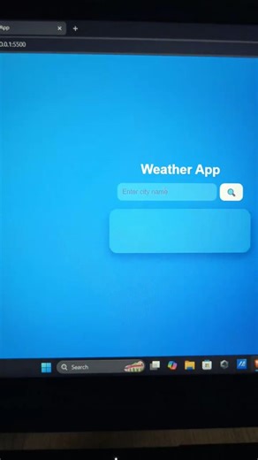weather App #coding #programming #trending #api