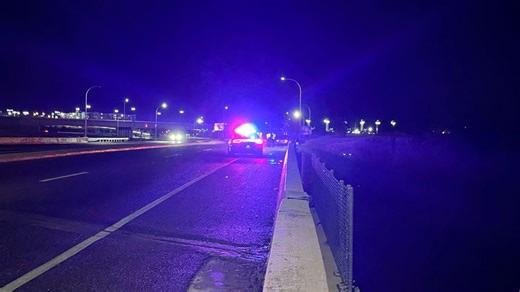 Hwy 24 shuts down after car hits pedestrian