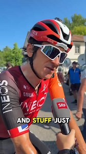 After a gutsy ride to the finish with help from the team, hear from Geraint Thomas after his crash on stage three of Tour de Suisse🇨🇭 Tomorrow is a new day 👊 | INEOS Grenadiers