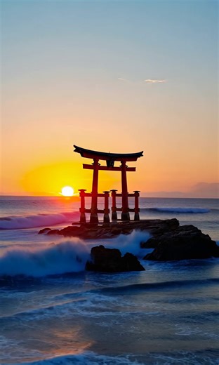 Amazing ocean sunset 🌅🥰🌊 ##amazing##life##landscape##ocean##sunset