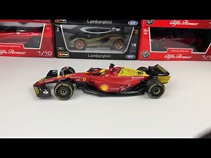 Speed and Precision: Ferrari F1-75 GP Monza 2022 Charles Leclerc 1:18 Bburago Review