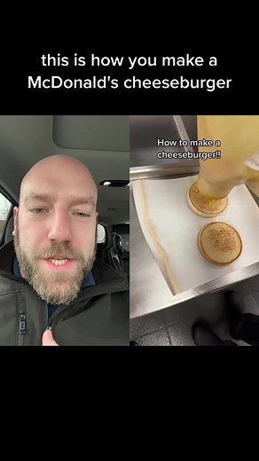 How to Assemble a McDonald's Cheeseburger