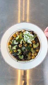 braised beef + lupini beans
