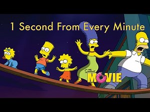 1 Second from Every Minute of "The Simpsons Movie"