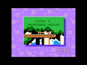 Kirby's Adventure Level 1 Vegetable Valley