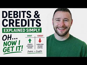 Debits & Credits Explained Simply (The Easiest Beginner Guide)