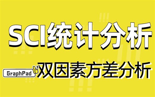 GraphPad做SCI统计分析之双因素方差分析（Two-way ANOVA）教你复刻高分文献的统计分析结果