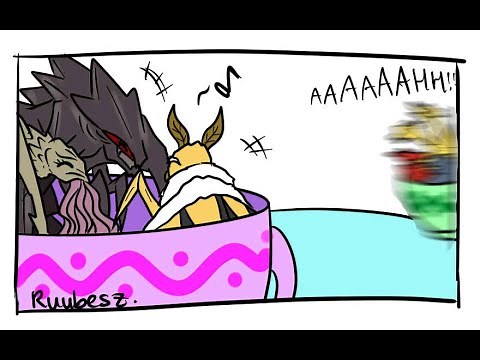 Godzilla KOTM | Mothra's Teacup Ride Of Terror (Godzilla Comic Dub)