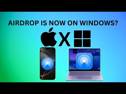AirDrop is now on Windows (How to get it for free)