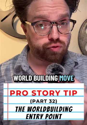 Pro Story Tip (Part 32): Worldbuilding works best when the audience enters the world through a person, not a rulebook. I’ve seen this over and over. Worlds don’t lose people because they lack detail. They lose people because there’s no clear entry point. The strongest stories let us discover the world alongside someone who is still learning it. That shared curiosity creates momentum, tension, and emotional buy-in without heavy explanation. #writersoftiktok #writertok #storytelling #screenwriting