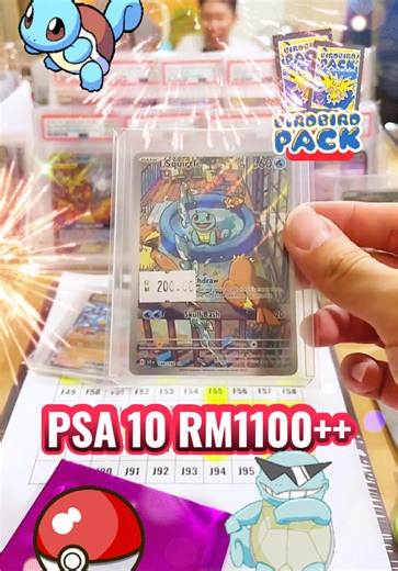 Rare Squirtle Illustration Pokémon Card Highlights