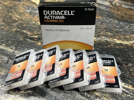 Watch Battery for your ears!!! on Amazon Live