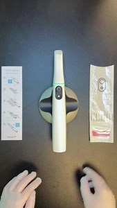 4.8K views · 26 reactions | TRIOS 5 was designed to be simply hygienic. ​什 The ultra-thin, snug, and near-invisible sleeve significantly reduces cross-contamination risks. Paired with a closed autoclavable tip, the sleeve makes TRIOS 5 a simply hygienic scanner. ​ Do you use the TRIOS 5 sleeves? #3Shape #DigitalDentistry #TRIOS5 | 3Shape | Facebook