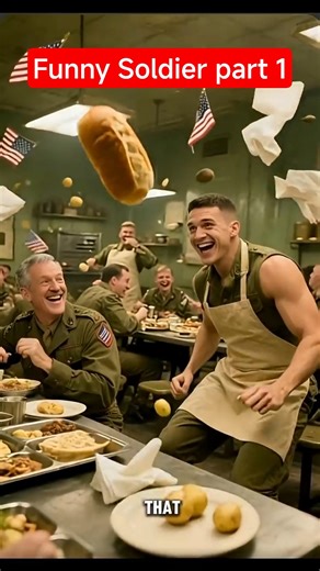 #FunnySoldierStory #BootCampFails #MilitaryComedy #ArmyLaughs #MessHallChaos #shorts