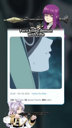 How Fern Killed The Demon [S2EP08] #Rifle #frieren