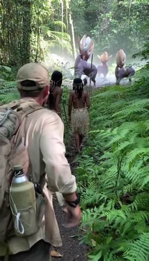 Oleg Pars | Kinetic Fields on Instagram: "Field Notes: January 07, 2026 Location: Central Range, Papua New Guinea ⠀⠀⠀⠀⠀⠀⠀⠀⠀⠀⠀⠀⠀ Encounter Summary: "Don't run," Kavi whispered, his hand gripping my shoulder hard enough to bruise. We had walked straight into a cloud of scent so sweet it made my teeth ache, right before stumbling upon the source. Standing in the fern clearing was a creature the highland tribes fear more than the cassowary: the Cervus efflorescens, or "Pollen-Walker". It looked like