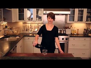 Pouring Wine Without a Drop Stop