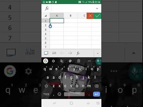 Como fazer o preenchimento automático no Excel pra celular