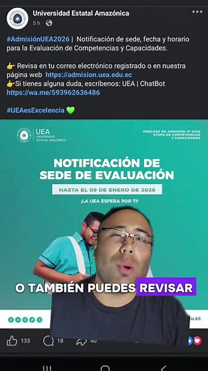 Inscripción y Exámenes UEA 2026: Horarios y Fechas Clave