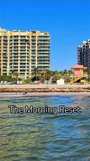 Walking into the Atlantic 🌅 Miami Beach Sunrise