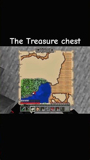 how to find treasure chest in Minecraft 🗿 #minecraft