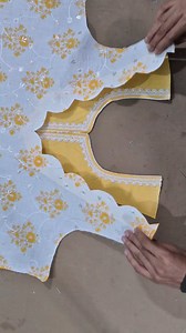 saswaR making pRocess ( white with yellow 🌼 coloR floweR pattern) . . . #boutique #reels #fashiondesign #sewing #trending | Sk Saidul Hossain