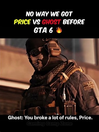 We got Price vs Ghost before GTA 6 | #shorts #mw4