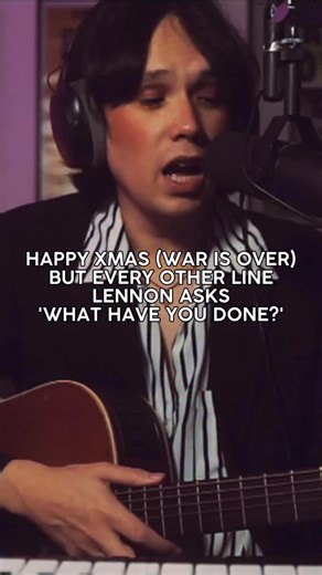 Joshua Woo on Instagram: "What have you done? #warisover #johnlennon #christmassongs #parody #funny #explore"