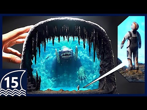Make The Frozen Leviathan【 Subnautica/Below Zero/Diorama/Resin art/Sculpture 】