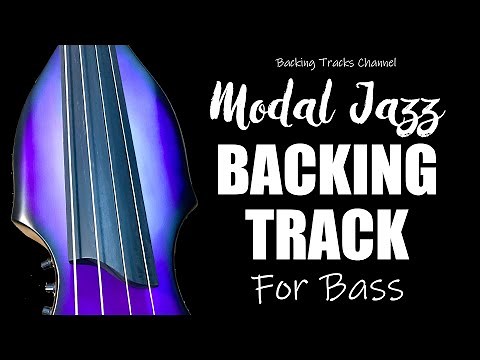 Modal Jazz Backing Track For Bass (Dm | Fm)