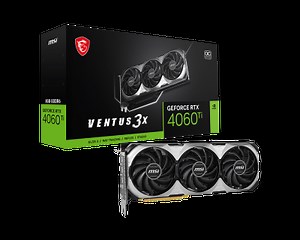 MSI GeForce RTX™ 4060 Ti VENTUS 3X 8G OC