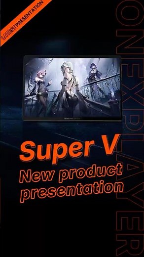OneXPlayer SuperV – Official First Look | Five-in-One Flagship Design