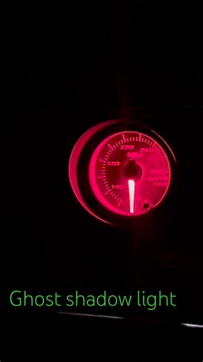 Ghost shadow light 1979 Buick regal￼ LED glow shift gauges