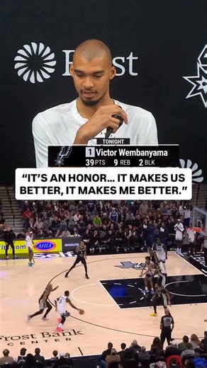 NBA on Instagram: "“It’s the best thing to have the best players go as hard as they can.” 💪 After their duel tonight in San Antonio, @wemby reflected on the great play of @theanthonyedwards_, and what it means to go against the best of the best! 🗣️"