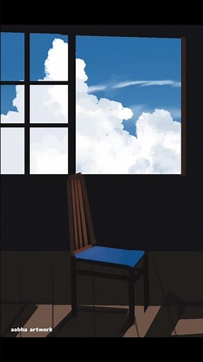 chair painting #tutorial #painting #digitalart #art #ibispaintx #shorts