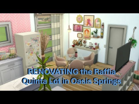 RENOVATING the Raffia Quinta Lot in Oasis Springs - SPEEDBUILD