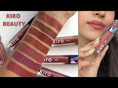 Kiro Beauty Liquid Lipsticks | Swatches & Review