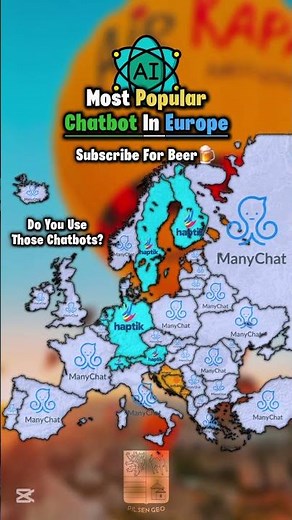 Chatbot in Europe In 2021 #europe #mapper #mapping
