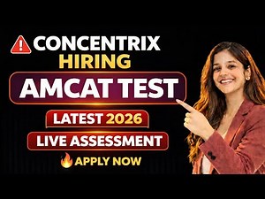 Concentrix AMCAT Test || Concentrix Assessment Question || Concentrix AMCAT Test Questions || AMCAT